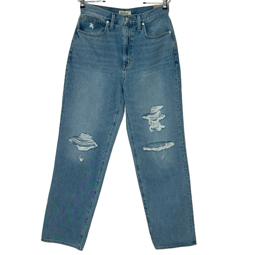 Madewell Baggy Straight Jeans Size 28 Inseam 33 Nwt